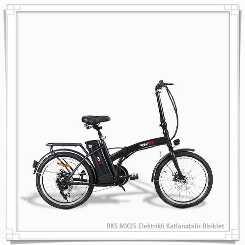 rks mx25 elektrikli katlanabilir bisiklet